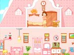 Розова куклена къща